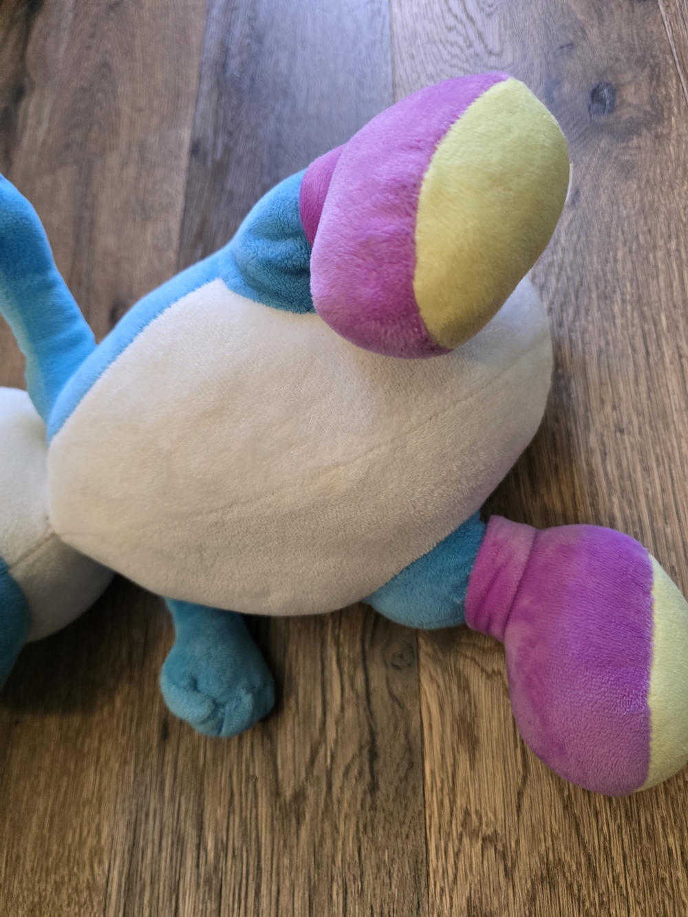 Nintendo Super Mario Bros. Blue Yoshi Plush 16 Inch - Picture 6 of 6